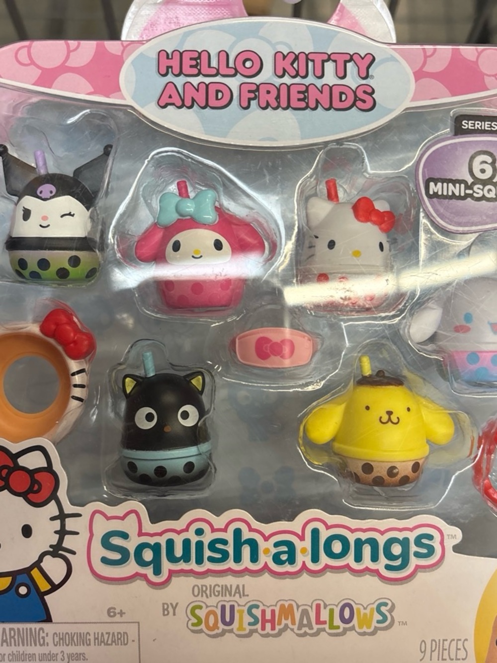 Hello kitty squishalongs